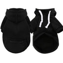 Pet Clothes Zipper Pocket Sweatshirt