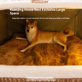 Load image into Gallery viewer, Small Dog Three-Dimensional Bear Curved Room Kennel
