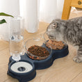 Load image into Gallery viewer, Pet Supplies Cat Double Bowl Automatic Drinking Water
