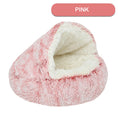 Load image into Gallery viewer, Luxurious Plush Round Cat Bed
