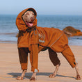 Load image into Gallery viewer, Adjustable Dog Raincoat
