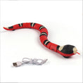 Load image into Gallery viewer, Interactive Electric Induction Snake Cat Toy
