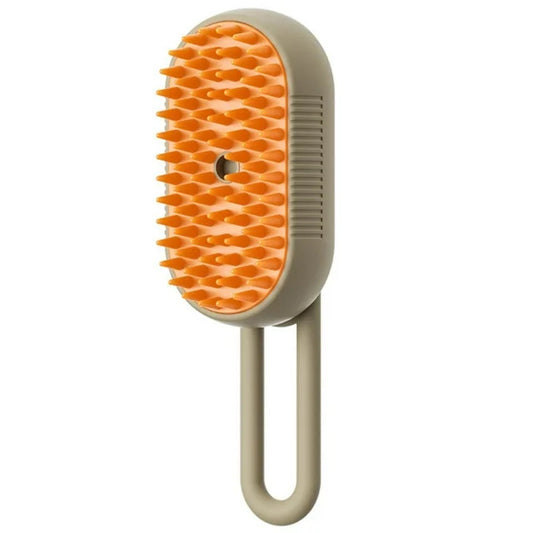 Cat Steam Brush 3-in-1 Electric Pet Grooming Comb